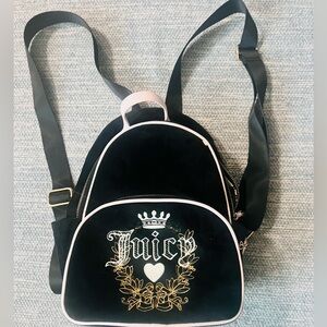 Juicy Couture Black Backpack